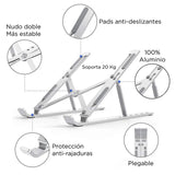 Soporte de Aluminio para laptop PREMIUM